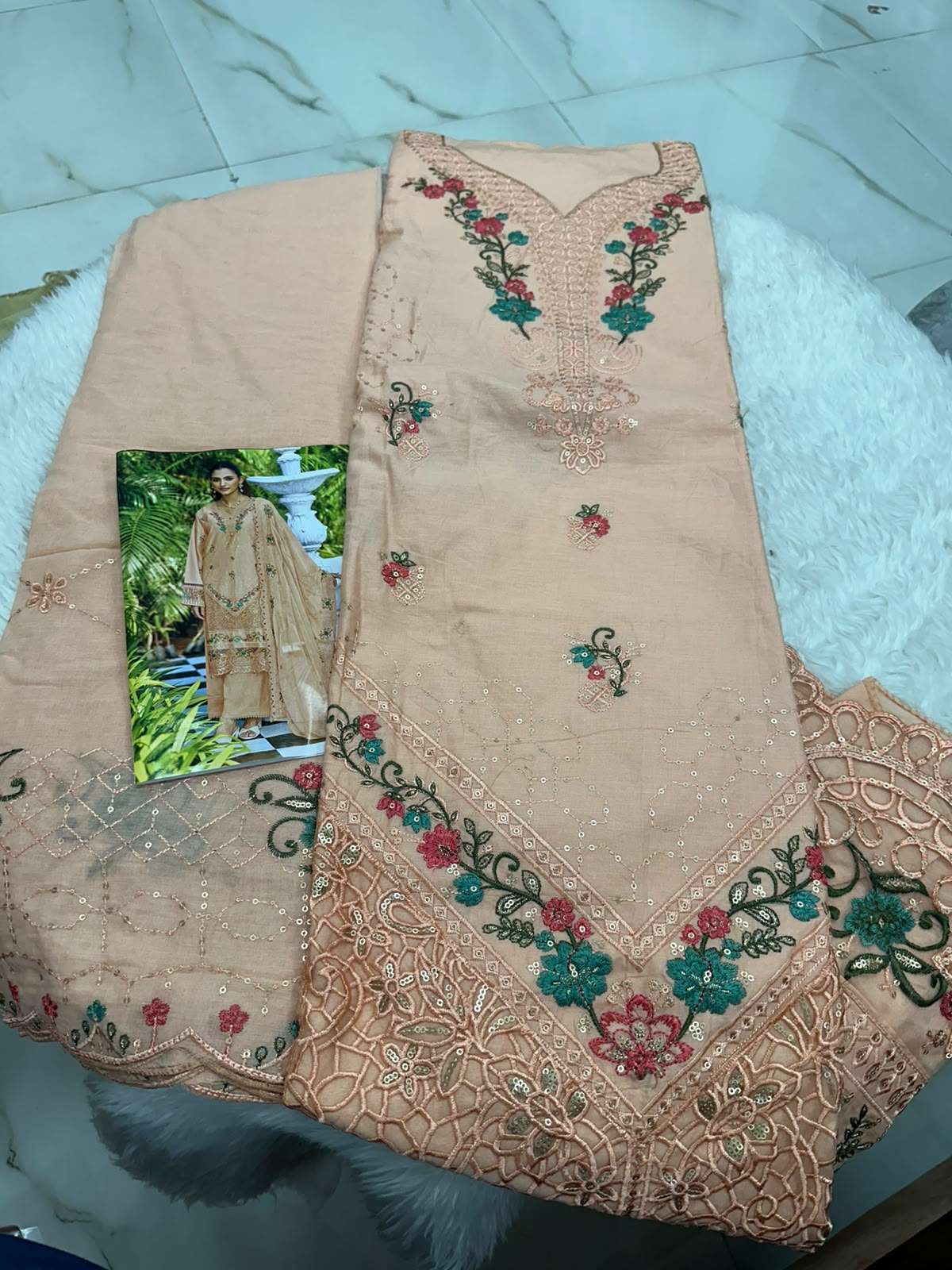 Falah Premium Cotton Collection Code - 50206 by Falah Designer Suits